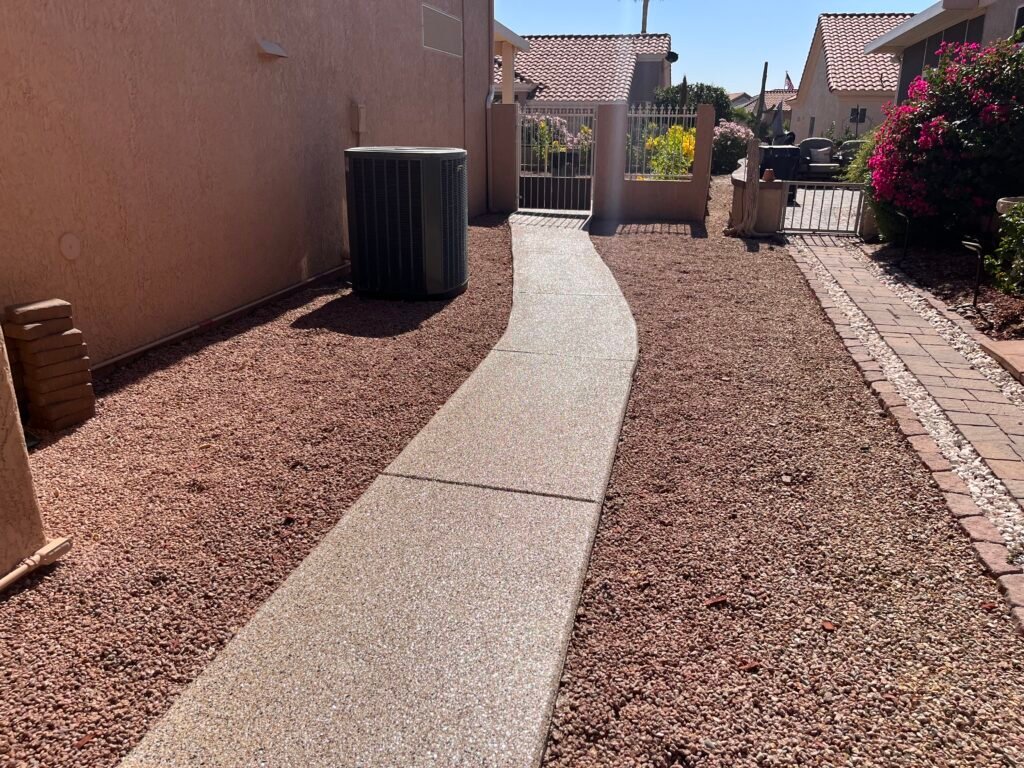 Outdoor patio — Epoxy